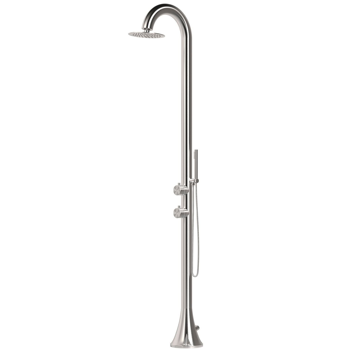 Doccia Inox Luna d Eleganza e Resistenza Per Interni Ed Esterni