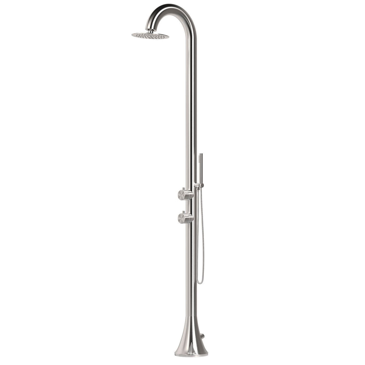 Doccia Inox Luna d Eleganza e Resistenza Per Interni Ed Este