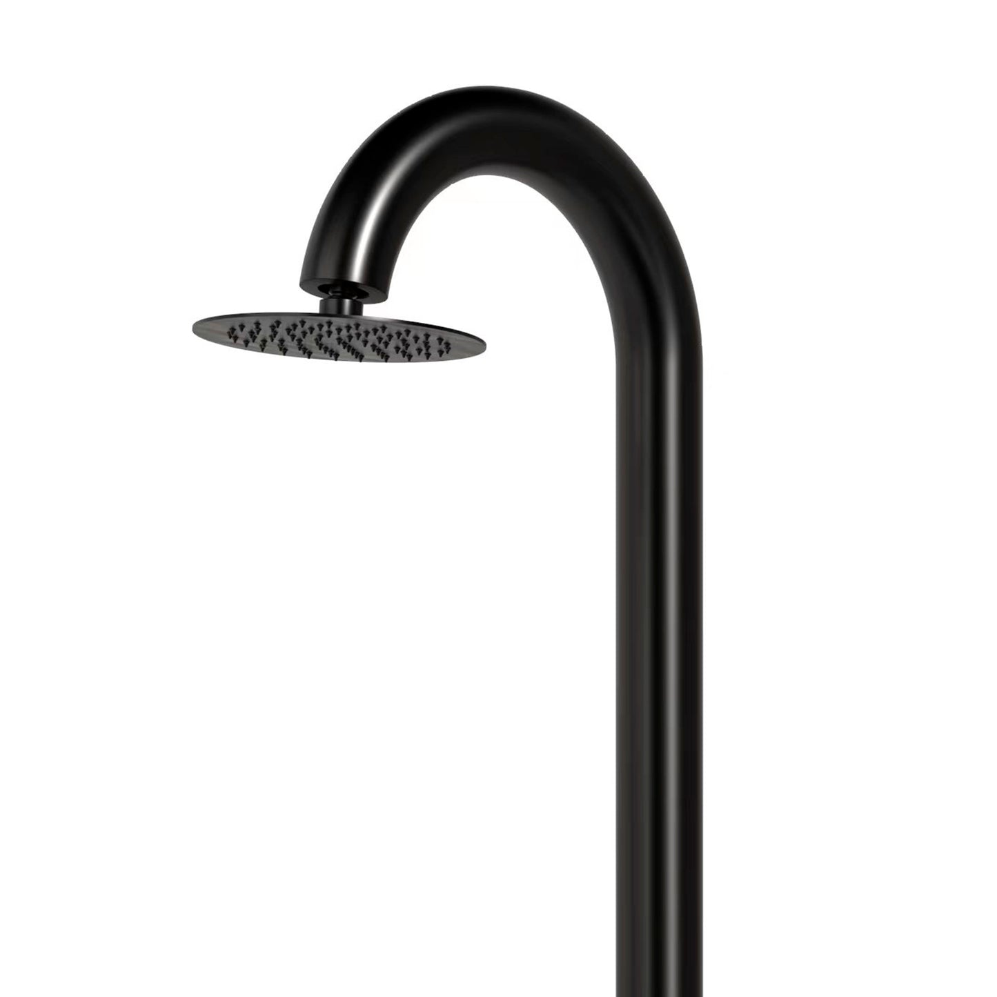 Doccia Nera In Acciaio Inox Nautico 316l Eleganza e Durabilita