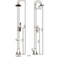 Doccia Nera In Acciaio Inox Nautico 316l Eleganza e Durabilita