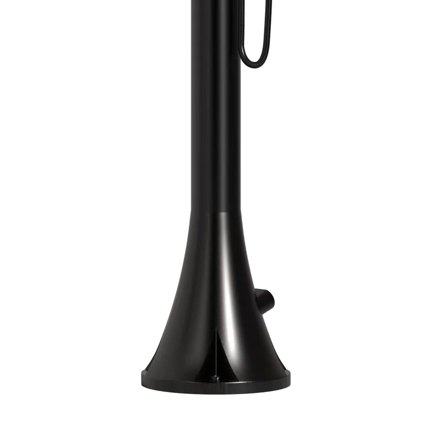 Doccia Nera In Acciaio Inox Nautico 316l Eleganza e Durabilita