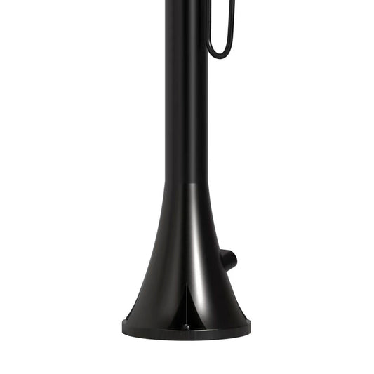 Doccia Nera In Acciaio Inox Nautico 316l Eleganza e Durabili