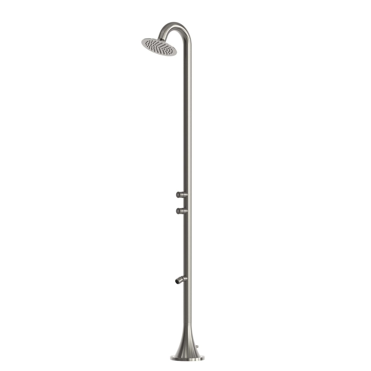 Doccia Luna Inox gun metal design elegante e resistente