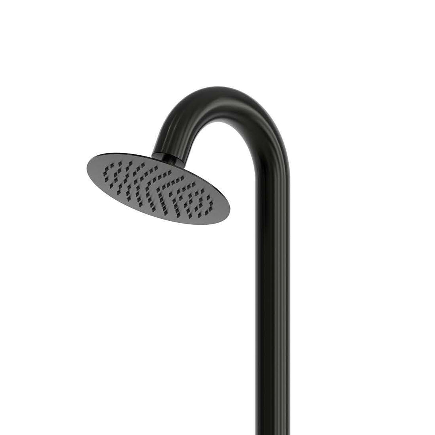 Doccia Inox Nera Luna Eleganza e Durabilita per Esterni