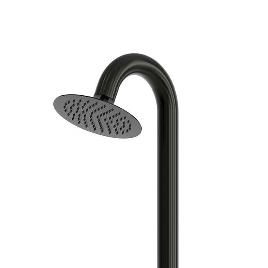 Doccia Inox Nera Luna Eleganza e Durabilita per Esterni