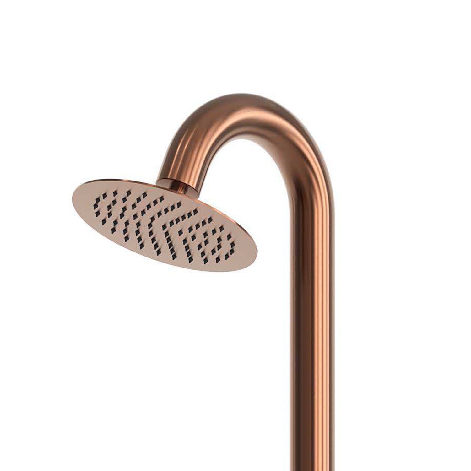 doccia inox oro rosa per esterni eleganza e durata
