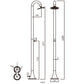 Doccia Inox Luna Comfort e Design Per Esterni