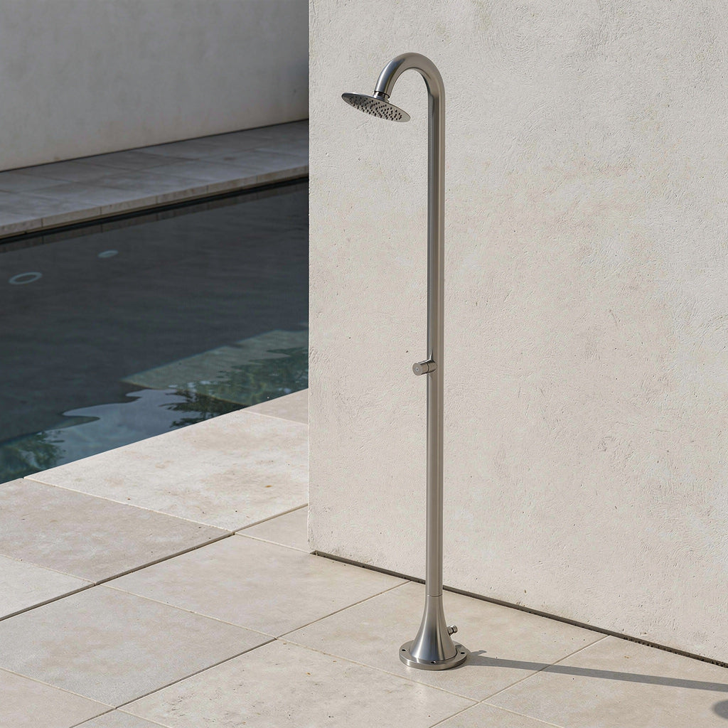 Doccia Inox Luna Comfort e Design Per Esterni