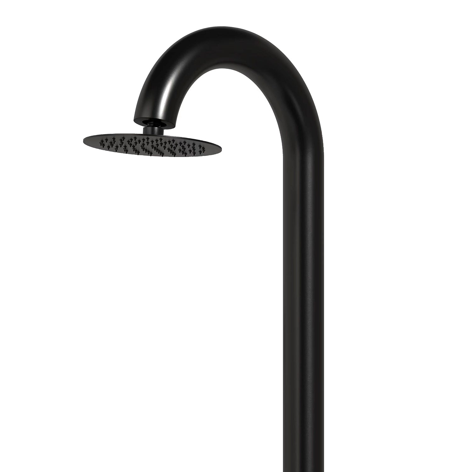 Doccia Inox Nera Luna Eleganza e Durabilita Per Esterni