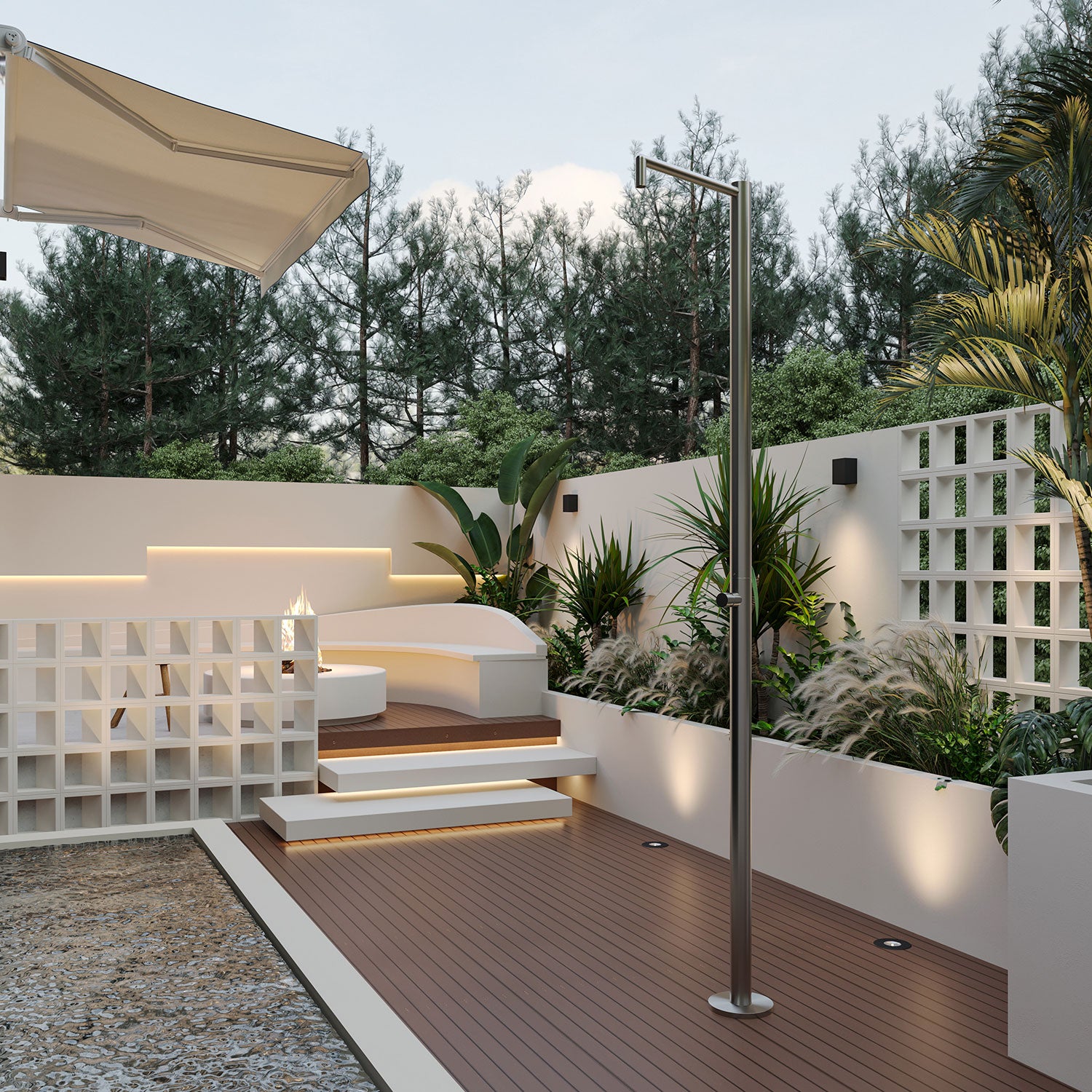 Doccia Inox Monocolo Design Italiano Qualita e Innovazione