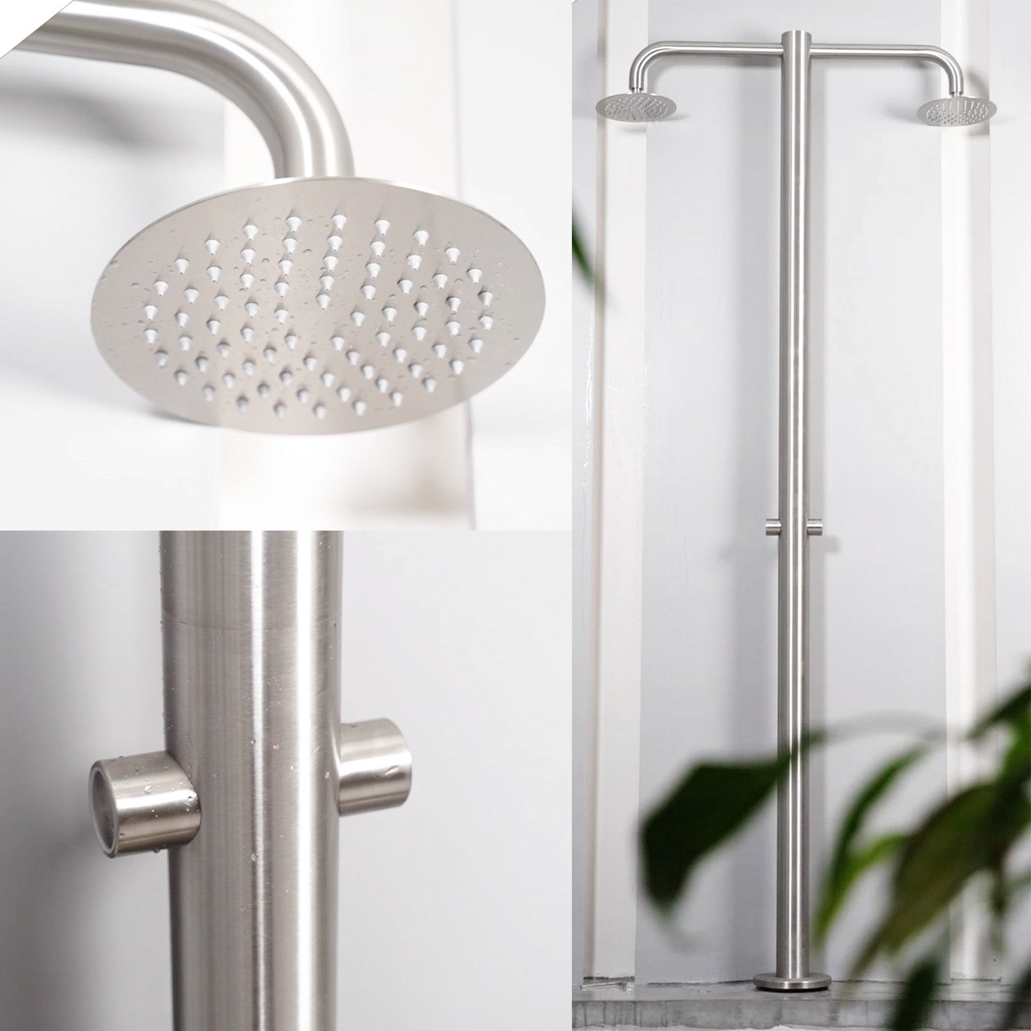 Doccia Ortro 2t Inox Comfort Design e Risparmio Acqua