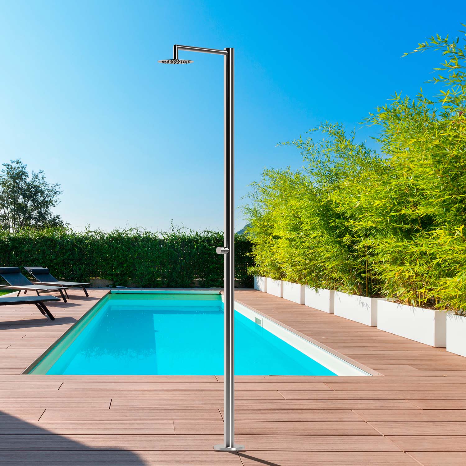 Colonna Doccia Inox Polifemo Design Elegante e Resistente
