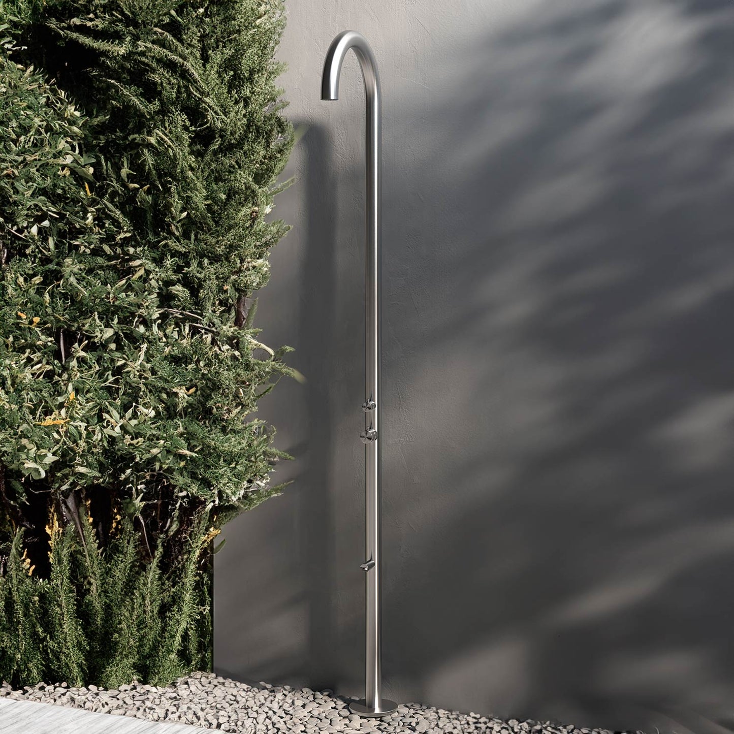 Doccia Acciaio Inox Esterna Design Ed Eleganza