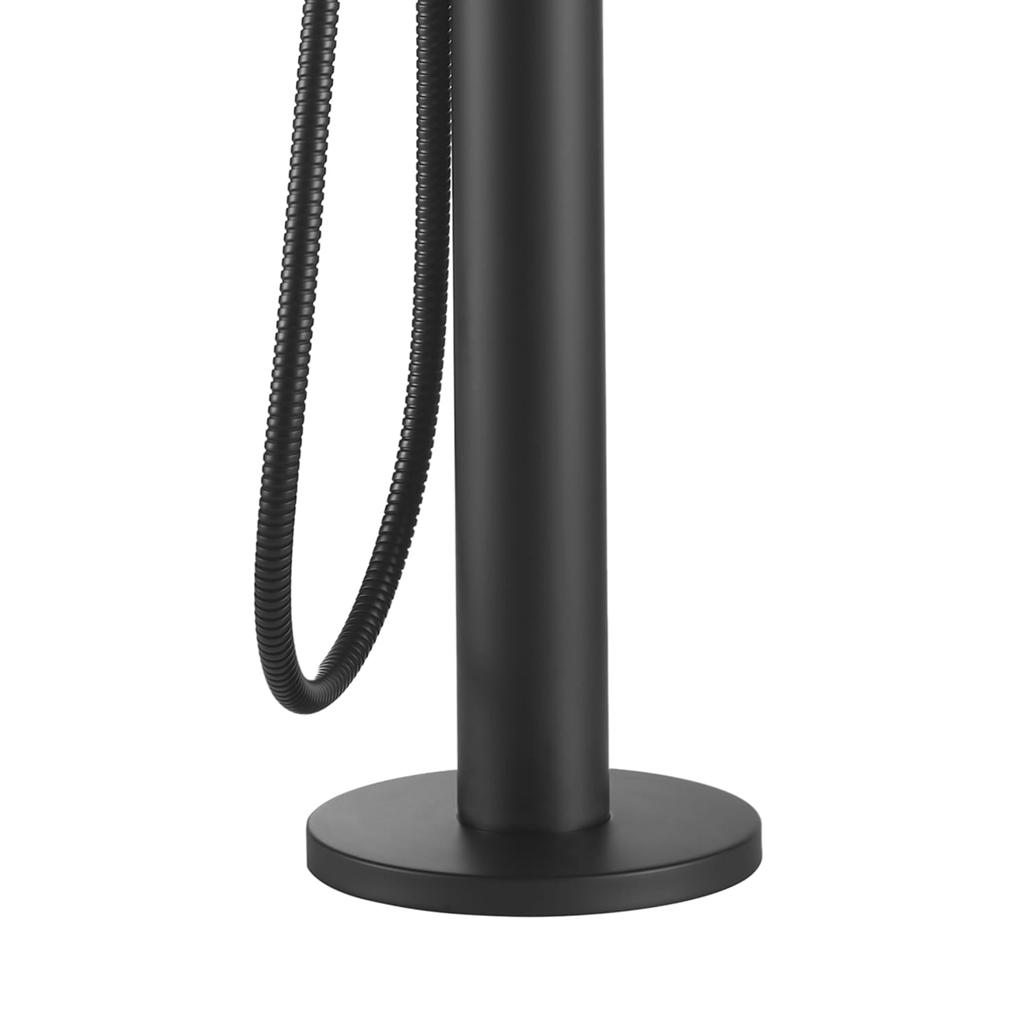 Sined Oristano Rubinetto Nero Per Vasca Con Doccetta Inox 316l Per Esterno Vasca Con Doccetta