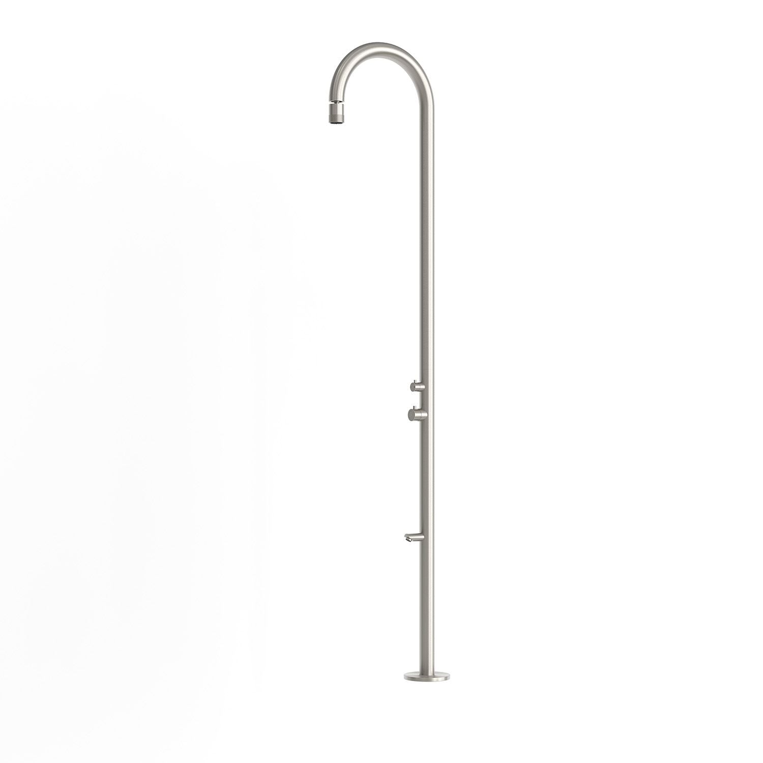 doccia orosei inox 316l satinato eleganza e resistenza