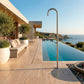 doccia orosei inox 316l satinato eleganza e resistenza