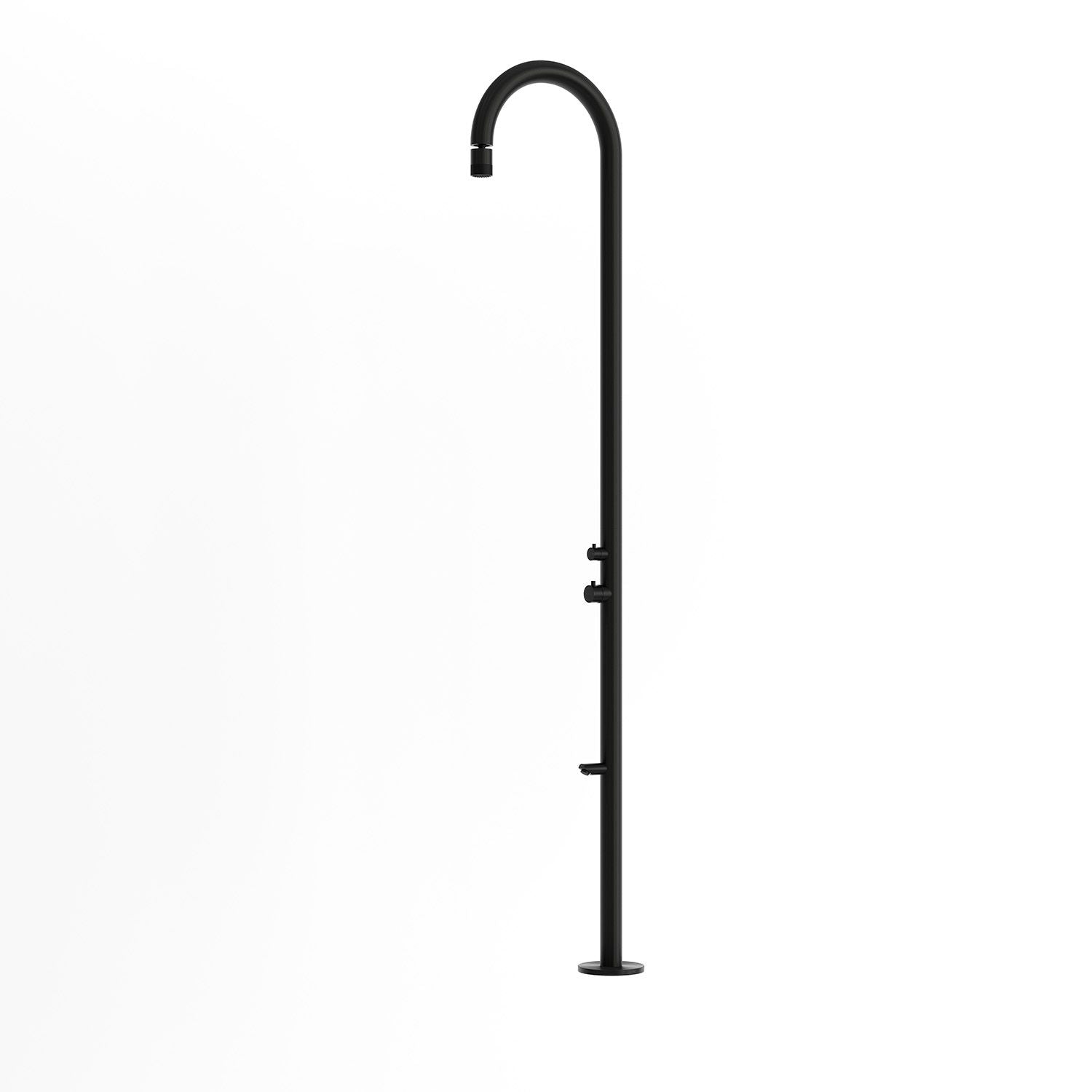 doccia orosei nera inox eleganza e resistenza per il tuo sp