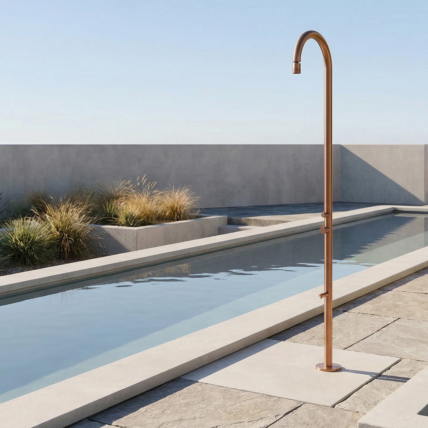 doccia orosei oro rosa eleganza e resistenza in acciaio ino