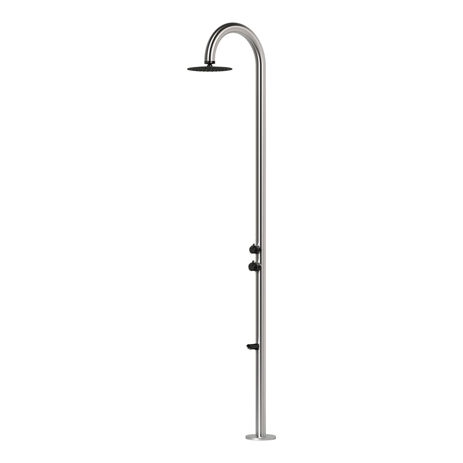 Doccia Palau Sined eleganza e resistenza per piscina e giardino