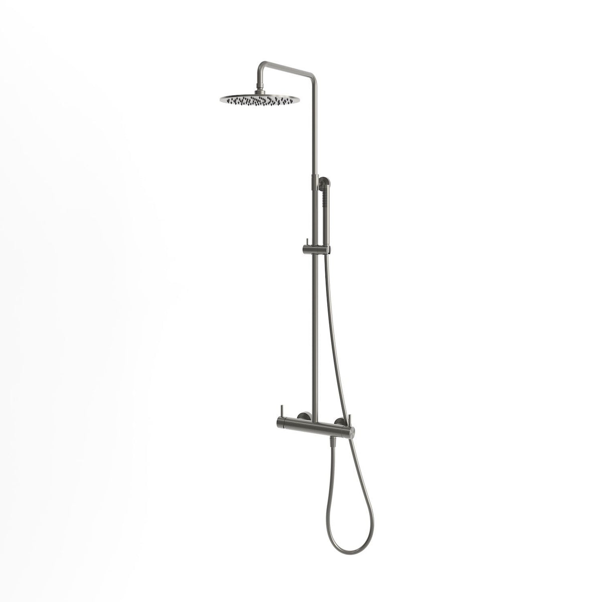 doccia da parete levante in acciaio inox 316l canna fucile