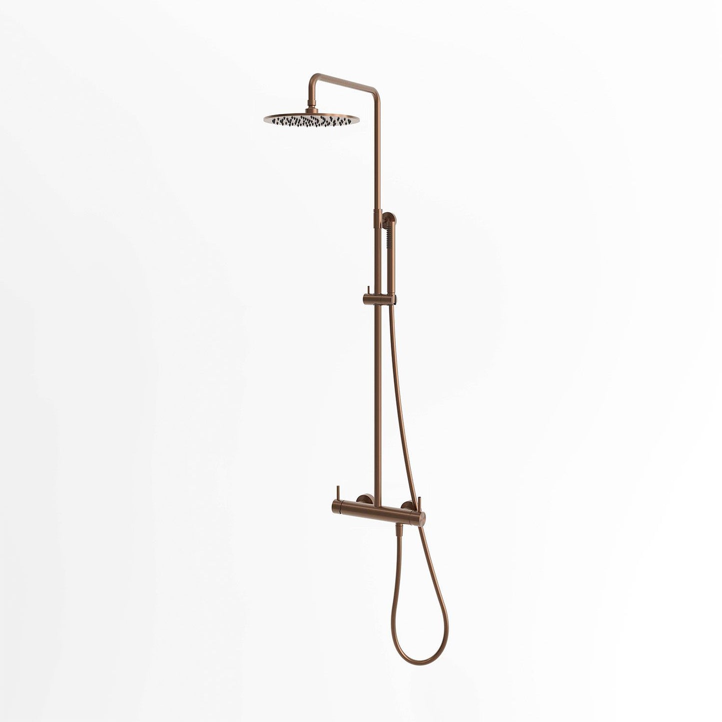 doccia da parete levante in acciaio inox 316l oro rosa eleganza e durabilita per il tuo spazio