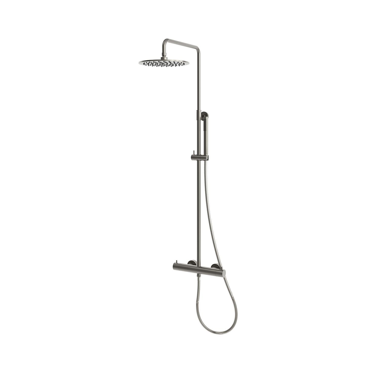 Doccia parete Levante termostatica inox 316L canna fucile