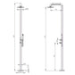 Doccia Nera Inox Pula Design Elegante e Resistente