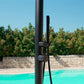 Doccia Nera In Acciaio Inox Aisi 316l Per Esterni Design Ele