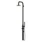 Doccia Nera a Parete In Acciaio Inox 316l Design Elegante e Resistente