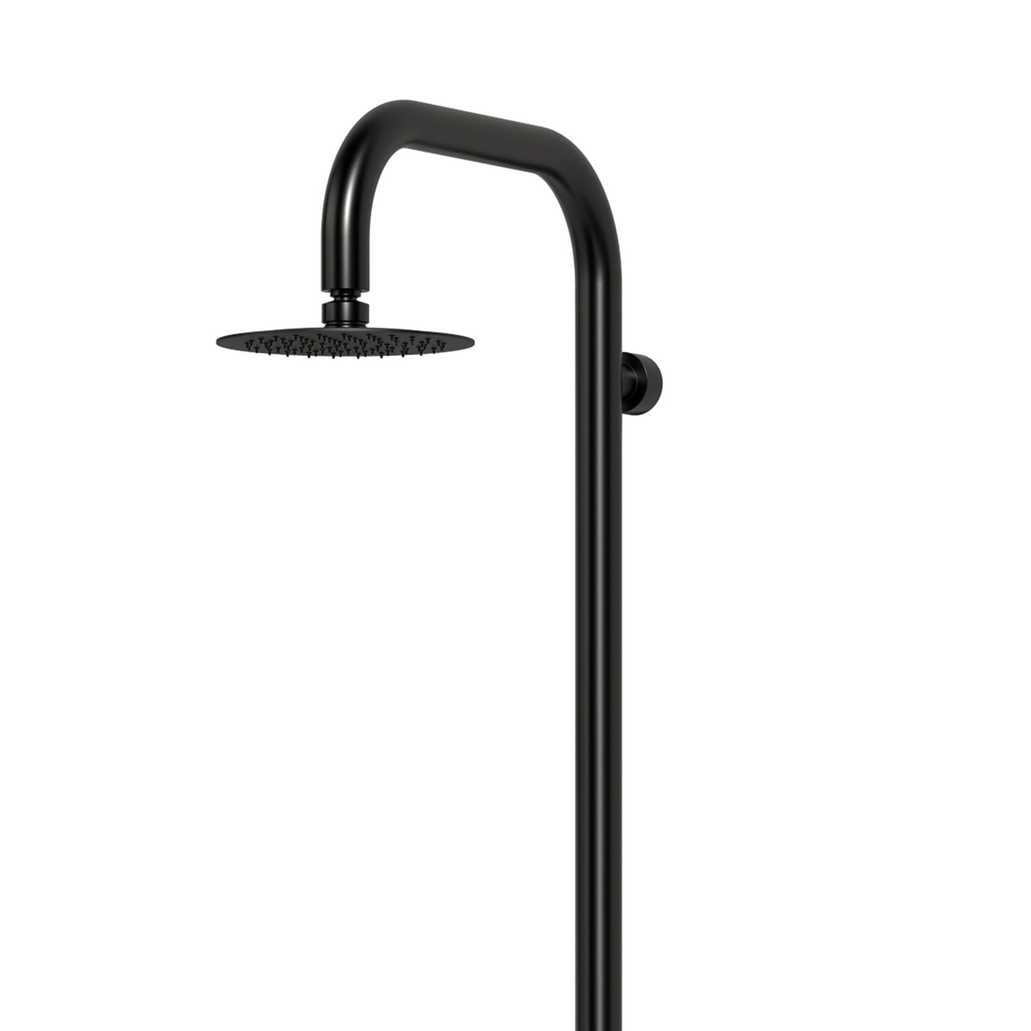 Doccia Nera a Parete In Acciaio Inox 316l Design Elegante e Resistente