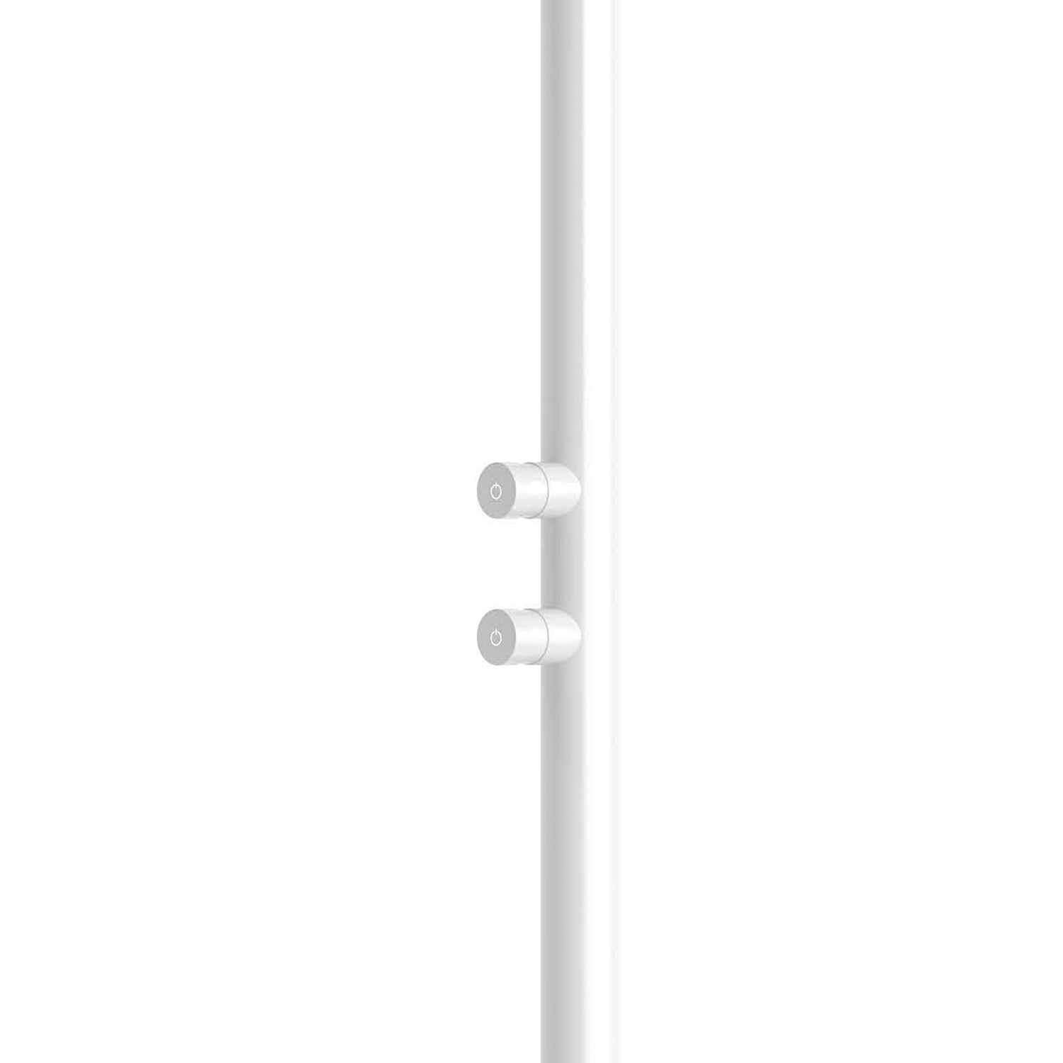 Doccia outdoor bianca acqua fredda temporizzata inox 316L