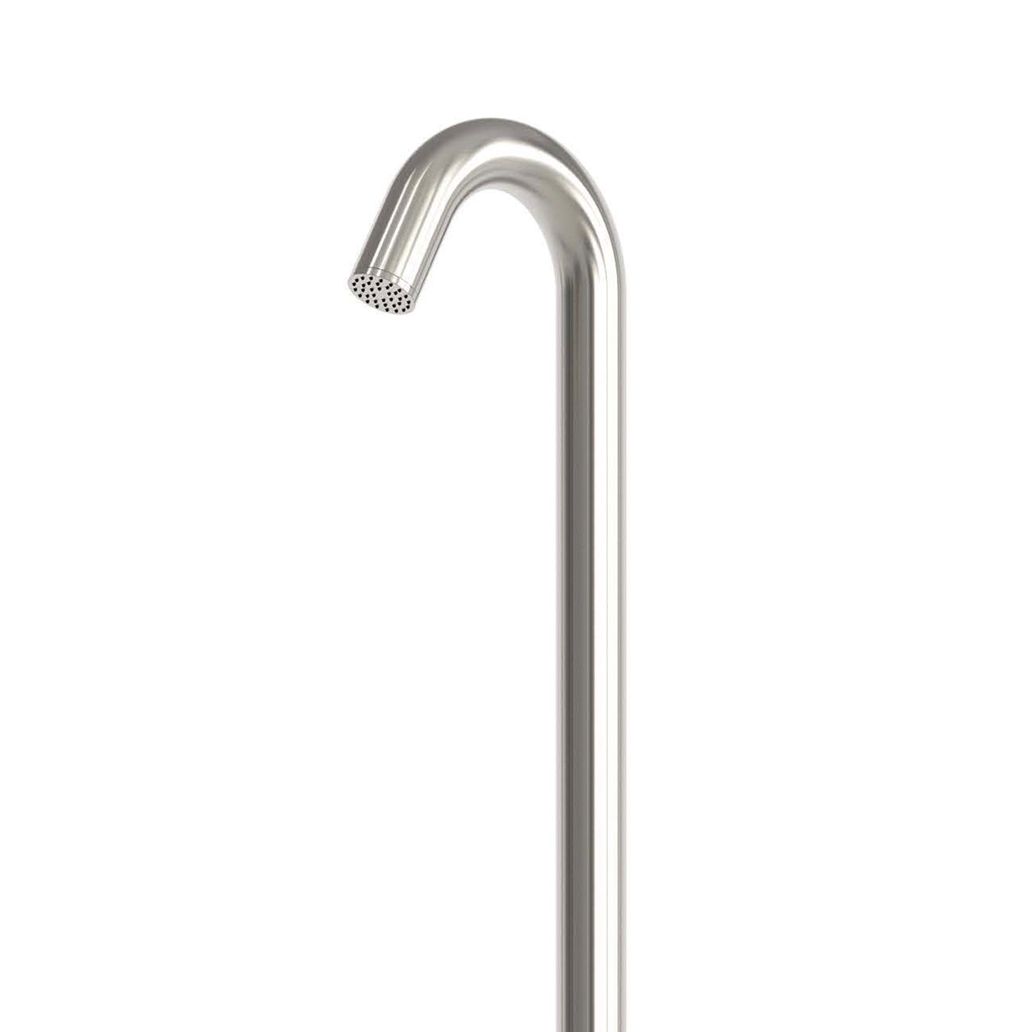 Doccia outdoor acqua fredda temporizzata inox 316L satinata