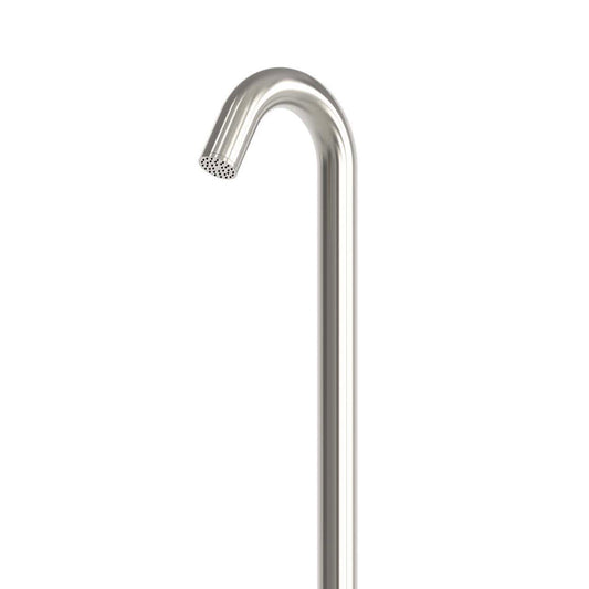 Doccia outdoor acqua fredda temporizzata inox 316L satinata