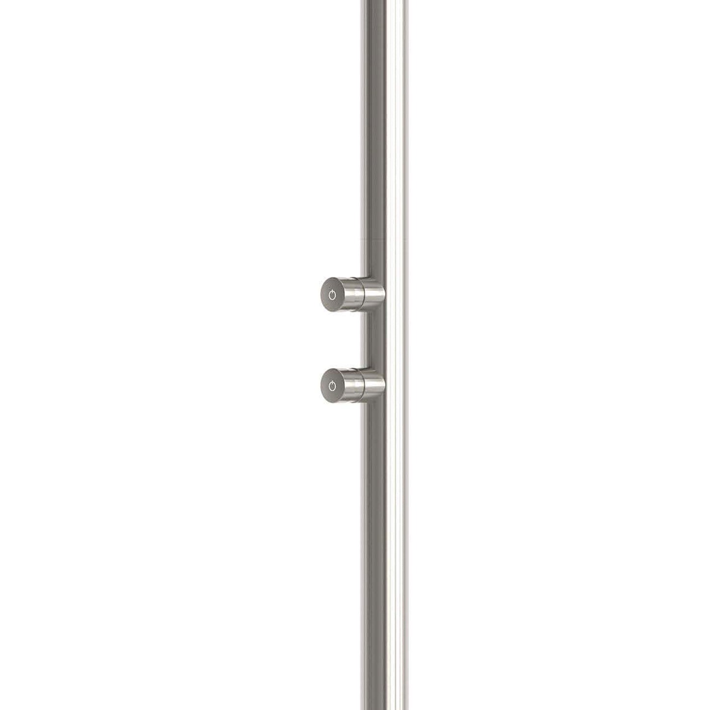 Doccia outdoor acqua fredda temporizzata inox 316L satinata
