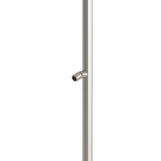 Doccia outdoor acqua fredda temporizzata inox 316L satinata