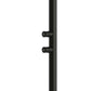 Doccia outdoor nera acqua fredda temporizzata inox 316L