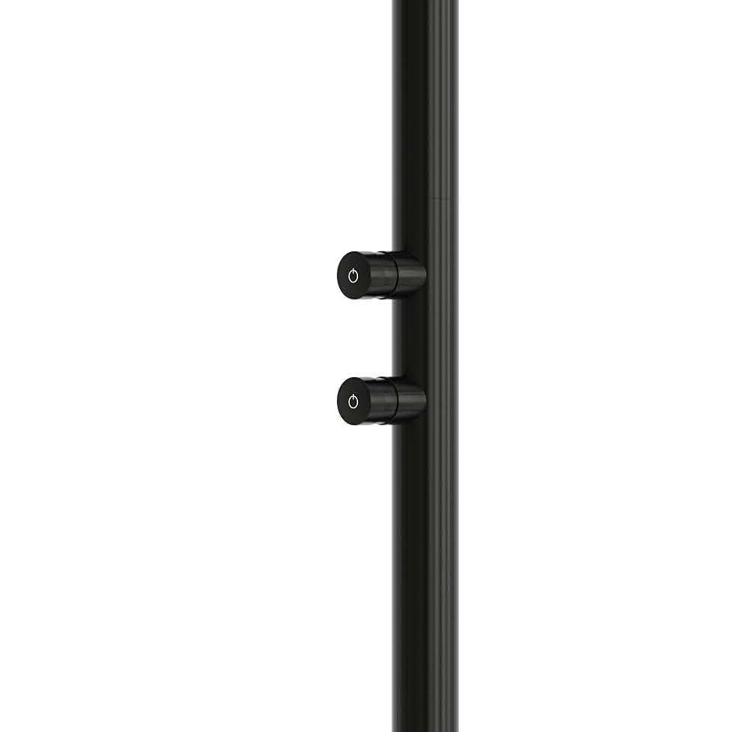 Doccia outdoor nera acqua fredda temporizzata inox 316L