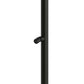 Doccia outdoor nera acqua fredda temporizzata inox 316L