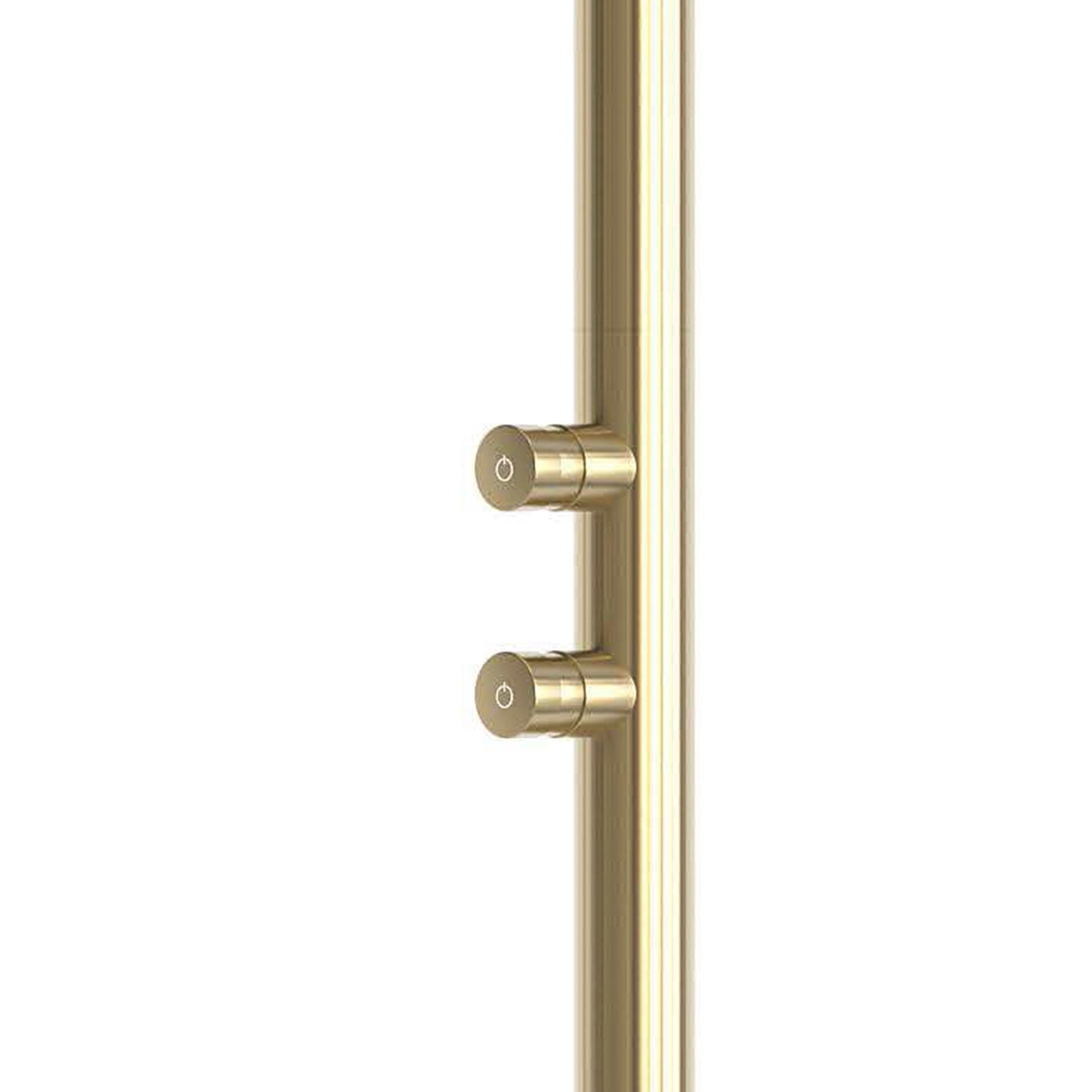 Doccia outdoor oro acqua fredda temporizzata inox 316L