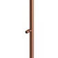 Doccia esterna oro rosa in acciaio inox 316L design elegante