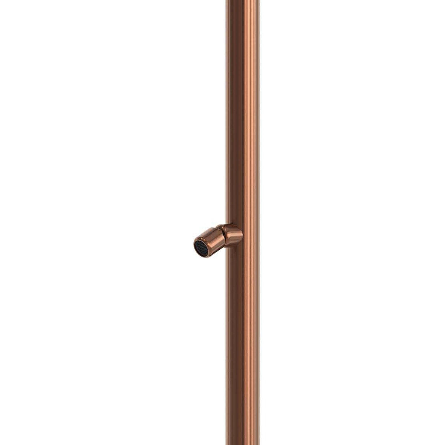Doccia esterna oro rosa in acciaio inox 316L design elegante