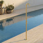 Doccia outdoor oro acqua fredda temporizzata inox 316L