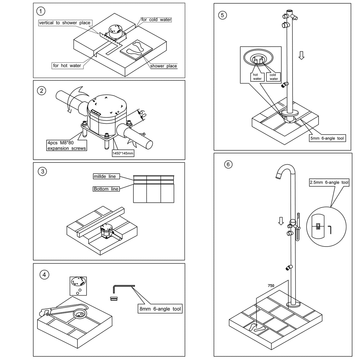 Doccia Esterna Sined Quartu Inox Eleganza e Qualita