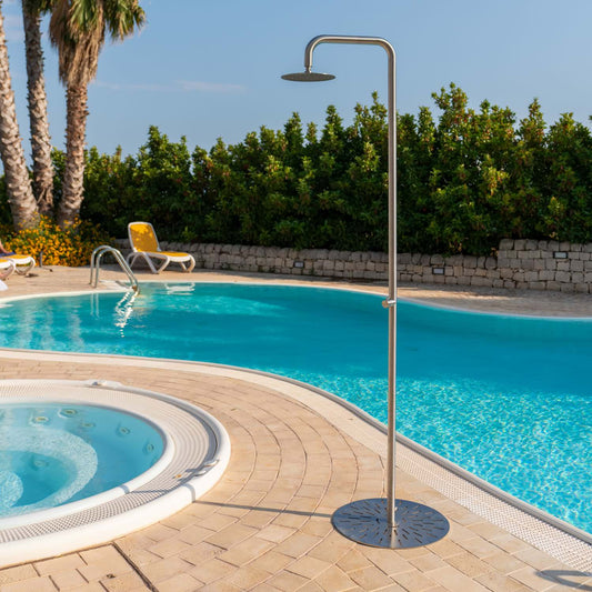 Doccia Simius Inox Sined Eleganza e Qualita Per Il Tuo Giardino