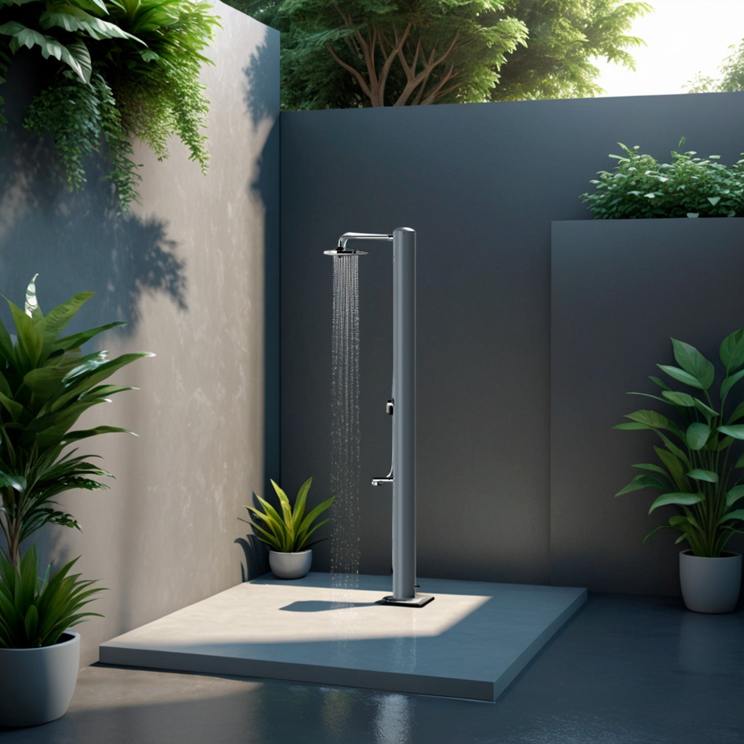 Doccia Solare Rimini Inox Eleganza e Funzionalita Per Il Tuo Giardino