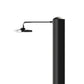 Doccia Solare Nera Da Giardino In Acciaio Inox Sined Eleganza Durabilita e Risparmio Energetico Acquista Ora Per Un Investimento Sicuro Con Consegna Veloce e Garanzia Postvendita