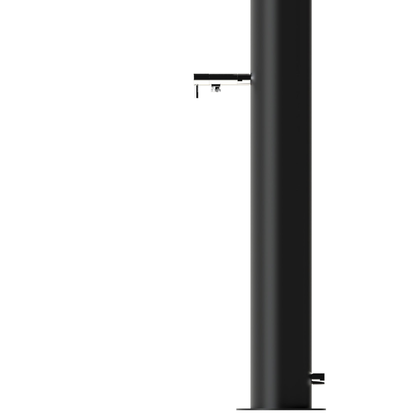 Doccia Solare Nera Da Giardino In Acciaio Inox Sined Eleganza Durabilita e Risparmio Energetico Acquista Ora Per Un Investimento Sicuro Con Consegna Veloce e Garanzia Postvendita