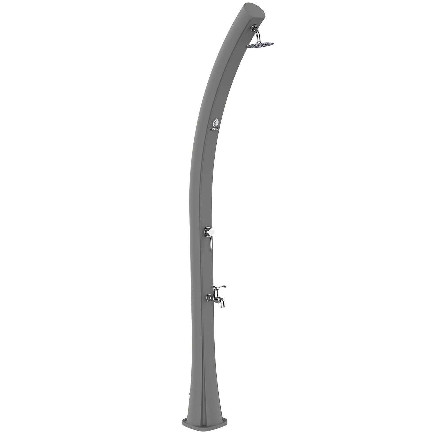 Doccia Solare Sined Sole Grigia Per Piscina Design Elegante Materiali Resistenti Installazione Facile Acquista Ora