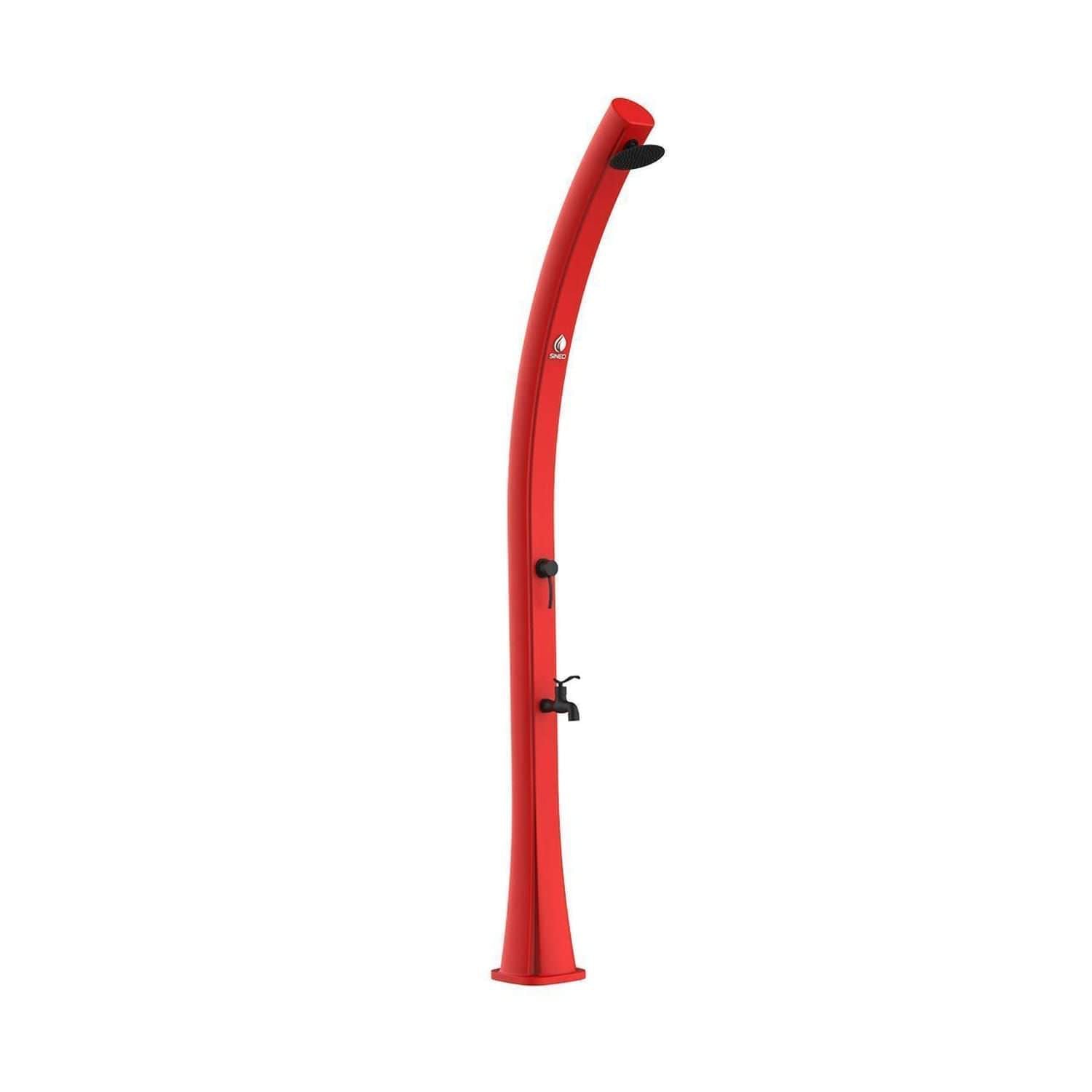 Doccia Solare Rossa Sined Per Giardino e Piscina