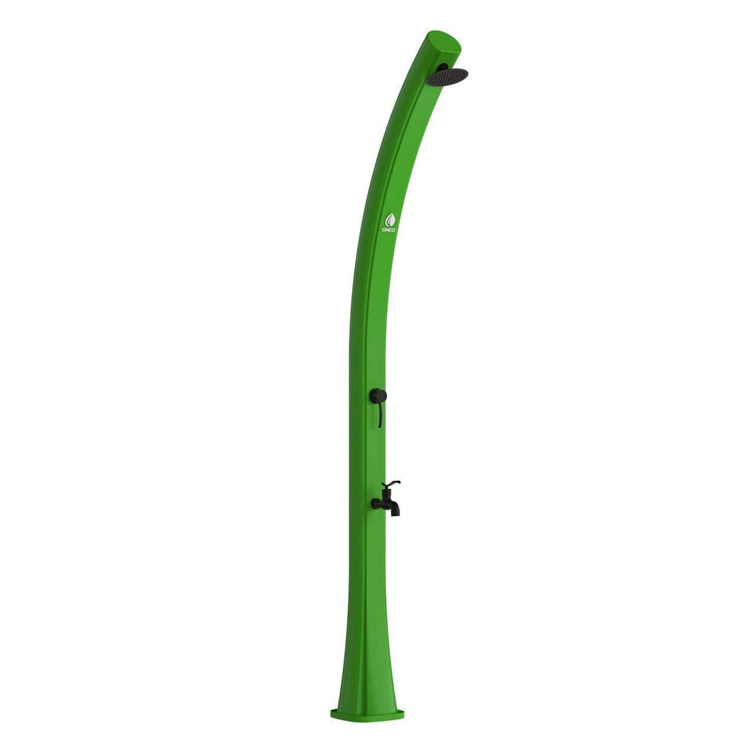 Doccia Solare Verde Sined Sole Per Giardino e Piscina